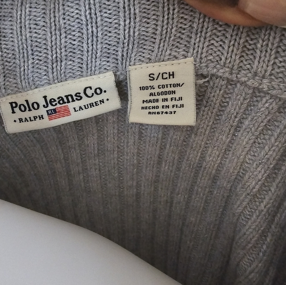 Ralph Lauren Polo Jeans Co. Zip Front Sweater - Picture 9 of 9